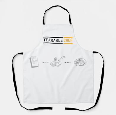 Tearable Chef Apron